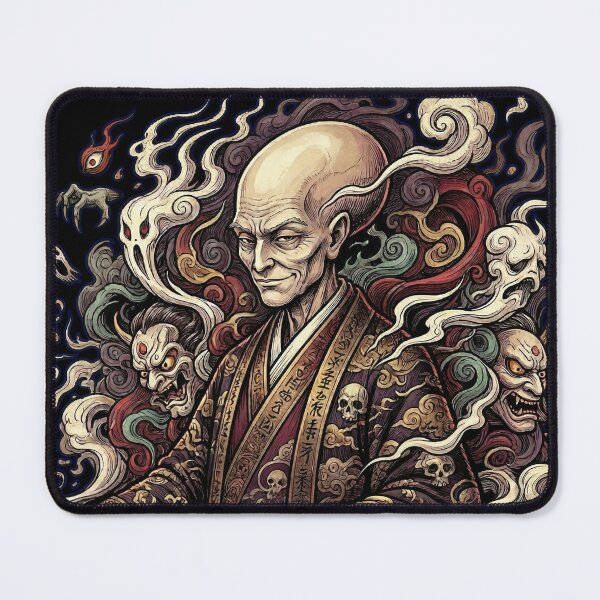 Item preview, Nurarihyon Dark Japanese Folklore Master with Oni Masks designed and sold by UltimateJapan.