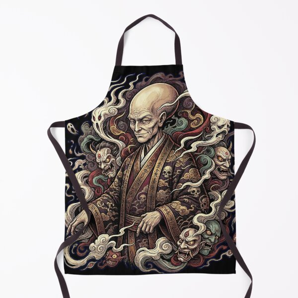 Item preview, Nurarihyon Dark Japanese Folklore Master with Oni Masks designed and sold by UltimateJapan.