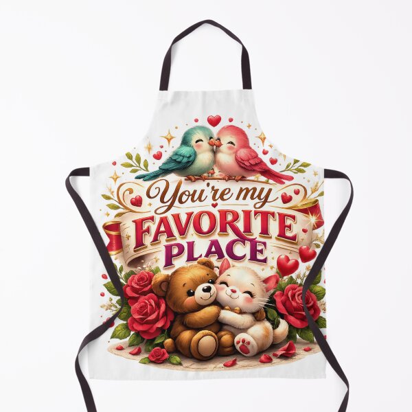 Item preview, You’re My Favorite Place – Cute Romantic Animals Love Design designed and sold by jerskie_12tribes.