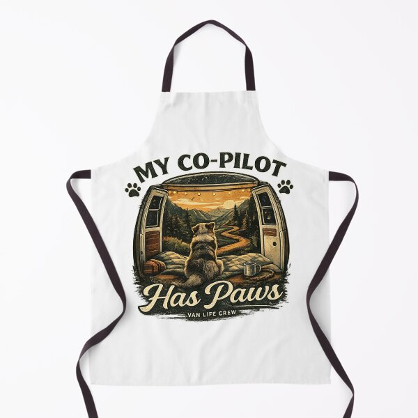 Item preview, Van Life With Dog My Co-Pilot Has Paws designed and sold by KBTshirts.