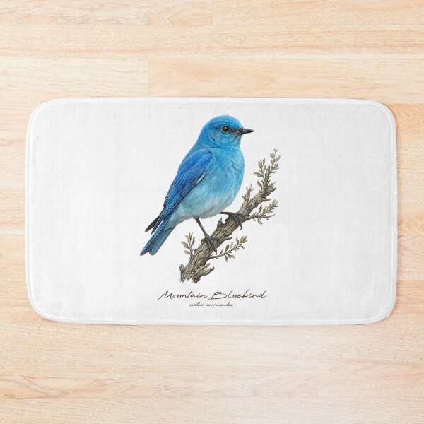 Item preview, Mountain Bluebird on Rustic Branch designed and sold by Takeda-art.