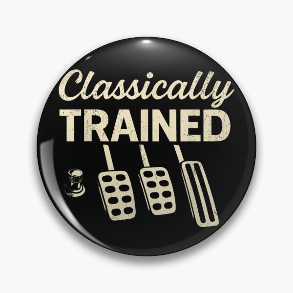 Item preview, Classically Trained Manual Transmission Funny Car Enthusiast Design designed and sold by Serene woods.