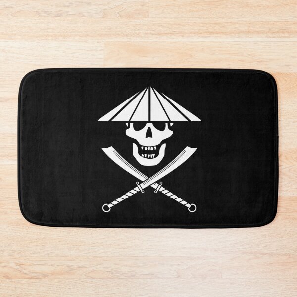Item preview, Asian Jolly Roger with conical hat designed and sold by Rebellion-10.