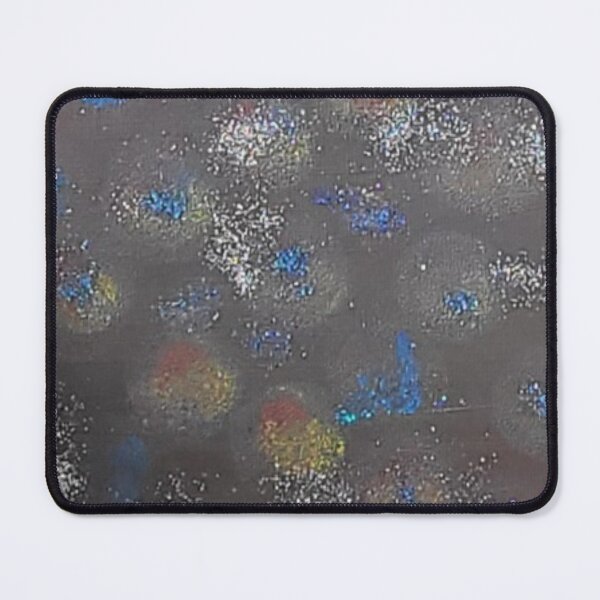 Item preview, Colorful splashes of color with glitter on a dark background designed and sold by MinasArt90.