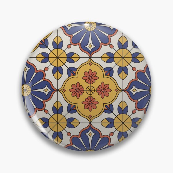 Item preview, Mediterranean Tile Seamless Pattern designed and sold by Midnight Veil Designs.