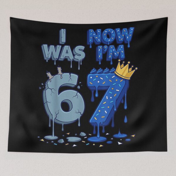 Item preview, I Was 6 Now I’m 7 Birthday Boy Funny Kids Party Design designed and sold by Serene woods.