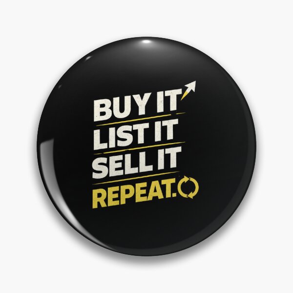 Item preview, Buy It List It Sell It Repeat – Website Sell Digital Entrepreneur Website Flipping Design designed and sold by astersgraphics.