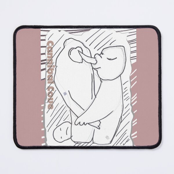Item preview, Cannibal Love (Original Ink Drawing by ACCI) designed and sold by VanyssaGraphics.