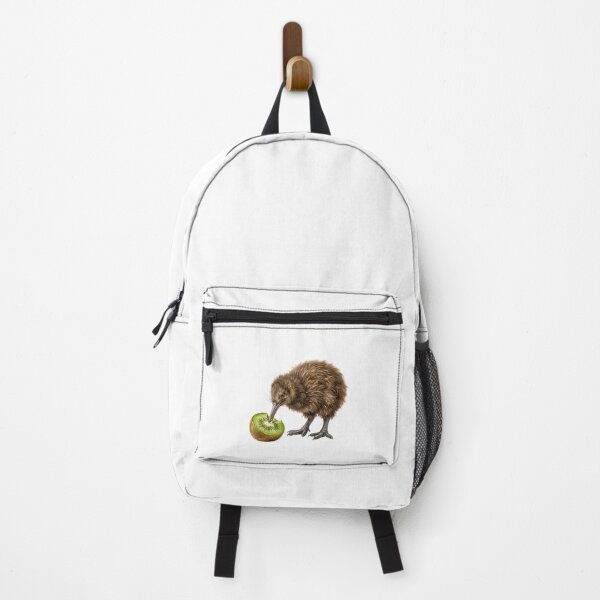 Item preview,  Cute Kiwi Bird Eating Kiwi Fruit Watercolor designed and sold by SOUFIANE1991.