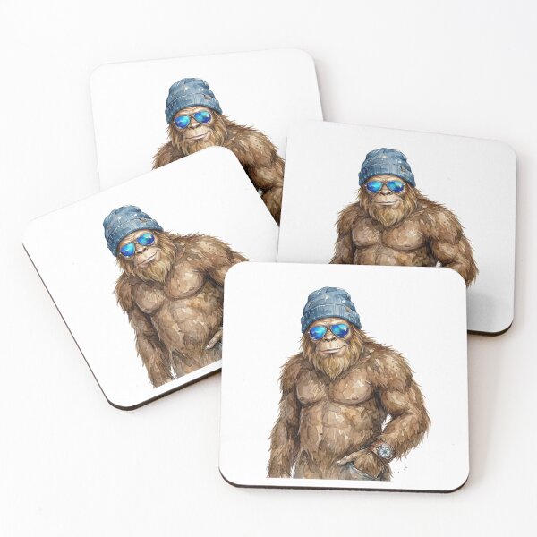Item preview, Cool Modern Bigfoot – Stylish Sasquatch Watercolor Art designed and sold by Roy & Tiffany.