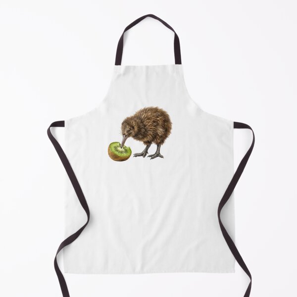 Item preview, Cute Kiwi Bird Eating Kiwi Fruit Watercolor designed and sold by SOUFIANE1991.
