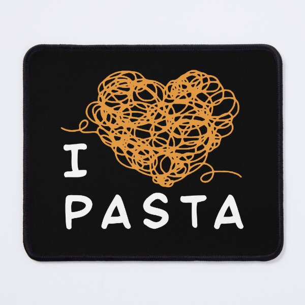 Item preview, I Love Pasta Heart – Funny Spaghetti Lover Foodie Design designed and sold by artworkathome.