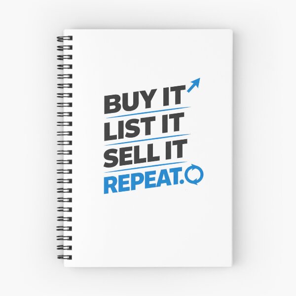 Item preview, Buy It List It Sell It Repeat – Website Sell Digital Entrepreneur Website Flipping Design designed and sold by astersgraphics.