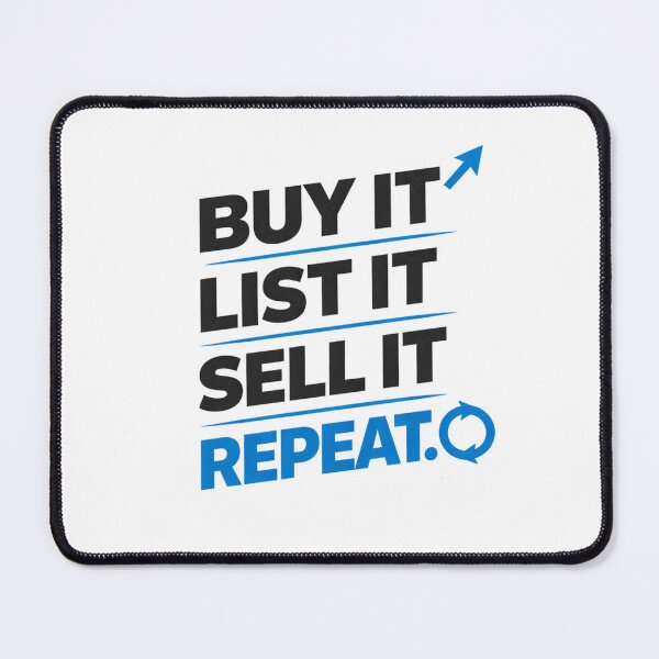 Item preview, Buy It List It Sell It Repeat – Website Sell Digital Entrepreneur Website Flipping Design designed and sold by astersgraphics.