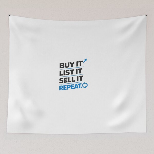 Item preview, Buy It List It Sell It Repeat – Website Sell Digital Entrepreneur Website Flipping Design designed and sold by astersgraphics.