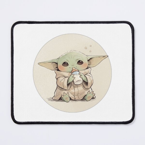 Item preview, BABY YODA DRINKING BABY BOTTLE designed and sold by LIS AND MELIVERSO.