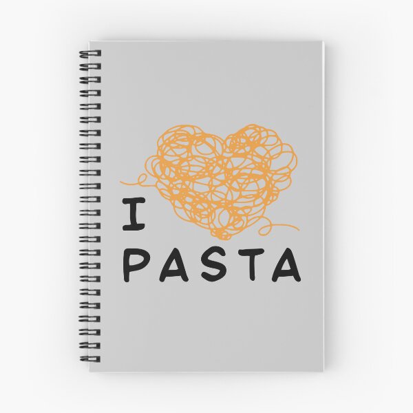 Item preview, I Love Pasta Heart – Funny Spaghetti Lover Foodie Design designed and sold by artworkathome.