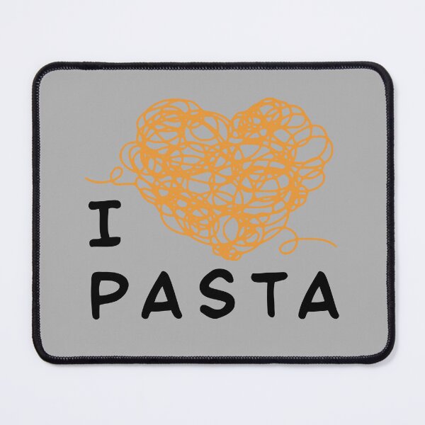 Item preview, I Love Pasta Heart – Funny Spaghetti Lover Foodie Design designed and sold by artworkathome.