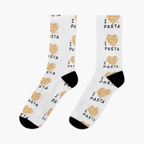 Item preview, I Love Pasta Heart – Funny Spaghetti Lover Foodie Design designed and sold by artworkathome.