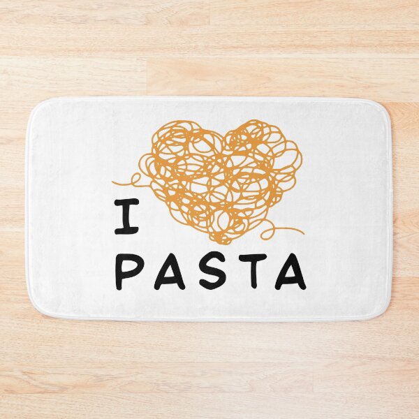 Item preview, I Love Pasta Heart – Funny Spaghetti Lover Foodie Design designed and sold by artworkathome.