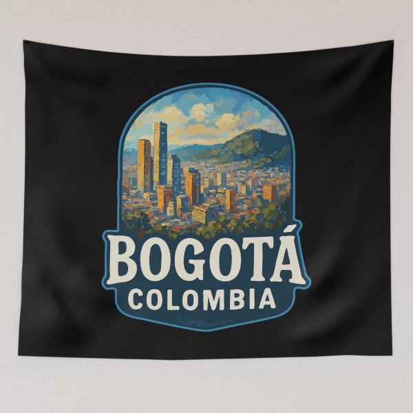 Item preview, Bogotá Colombia Impressionism designed and sold by TomFrontierArt.