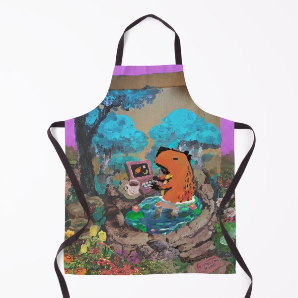 Item preview, The capybara was very good at his job, but very bad at resting. designed and sold by guilhernunes.