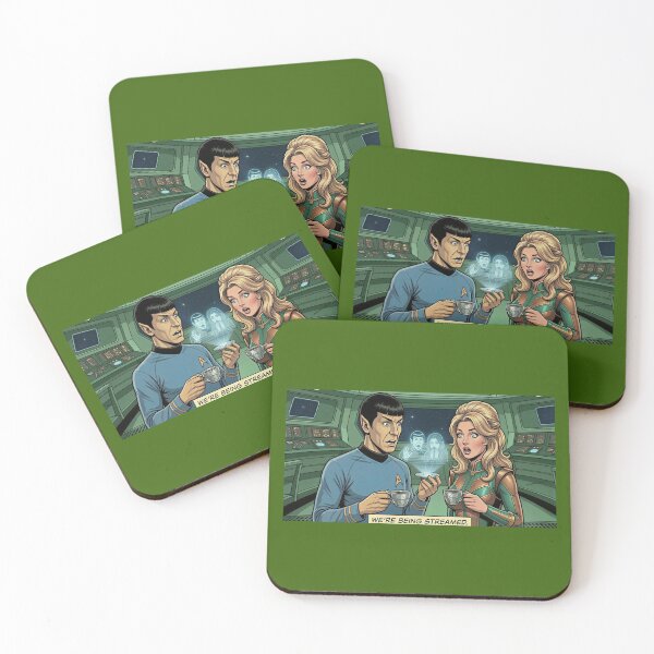 Item preview, We're Being Streamed — Sci-Fi Couple Discovers Their Worst Fear designed and sold by SammyMorry.