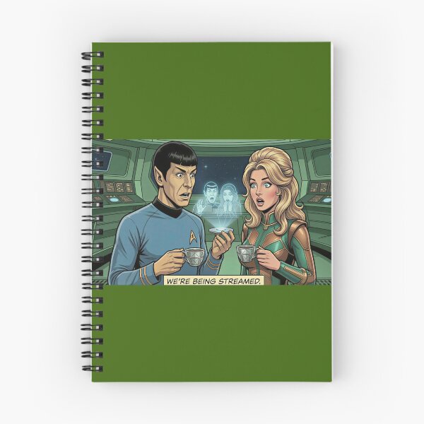 Item preview, We're Being Streamed — Sci-Fi Couple Discovers Their Worst Fear designed and sold by SammyMorry.