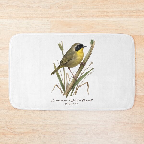 Item preview, Common Yellowthroat on Reed Grass designed and sold by Takeda-art.