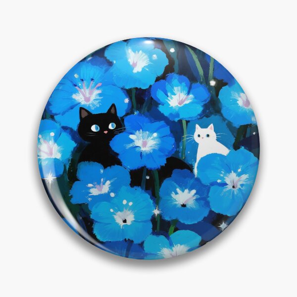 Item preview, Black cat and white cat designed and sold by xianxiu-ling.