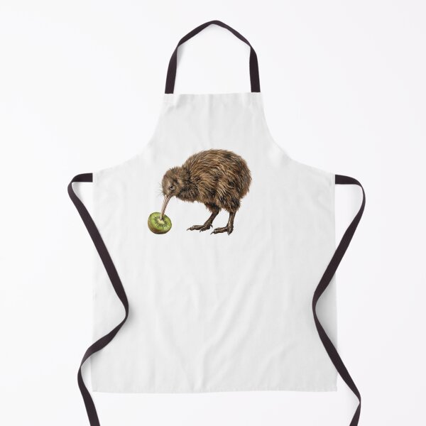 Item preview, Cute Kiwi Bird Eating Kiwi Fruit Watercolor designed and sold by SOUFIANE1991.