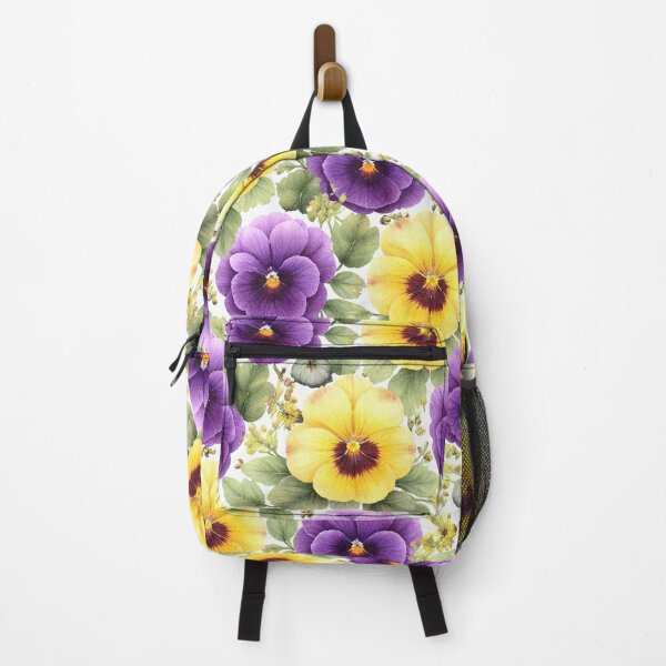 Item preview, Purple and yellow pansies designed and sold by Judith Murphy.