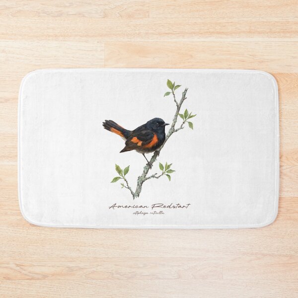 Item preview, American Redstart on Rustic Branch designed and sold by Takeda-art.