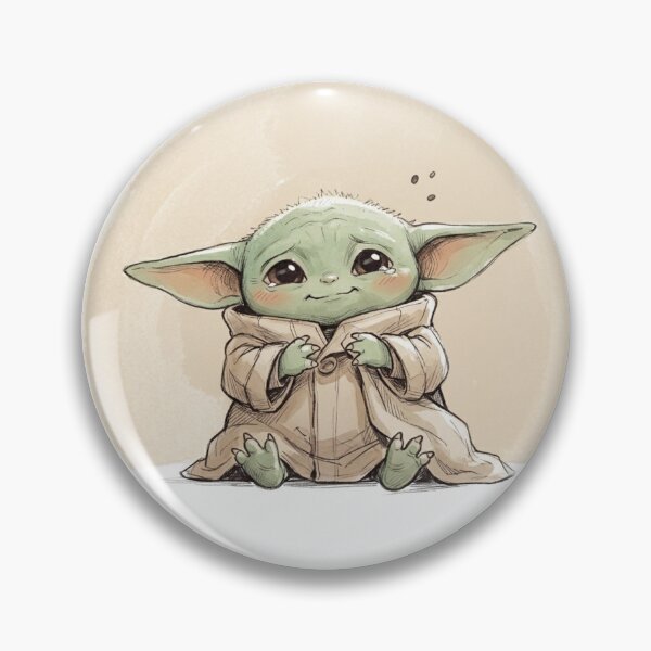 Item preview, BABY YODA SUPER CUTE FACE designed and sold by LIS AND MELIVERSO.