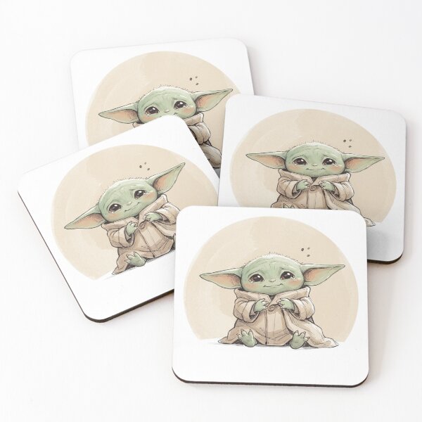 Item preview, BABY YODA SUPER CUTE FACE designed and sold by LIS AND MELIVERSO.