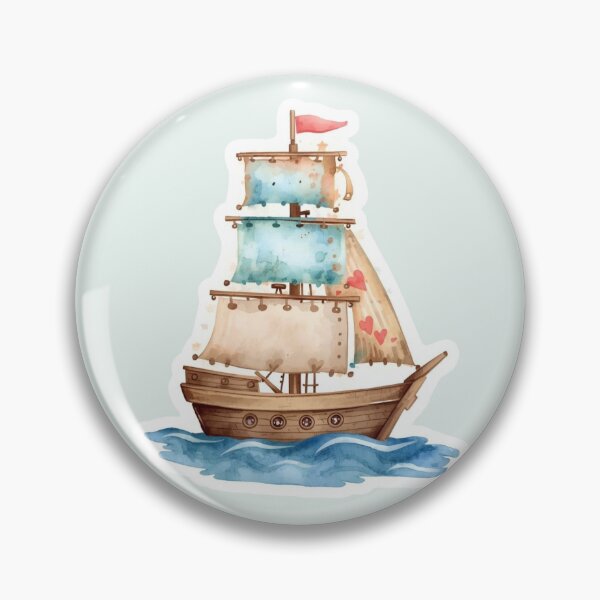 Item preview, Cute Boat  designed and sold by LoopyPop.
