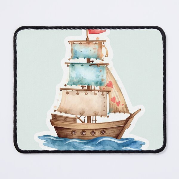 Item preview, Cute Boat  designed and sold by LoopyPop.