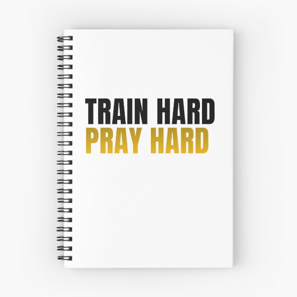 Item preview, Train Hard, Pray Hard designed and sold by Ummah Wear.