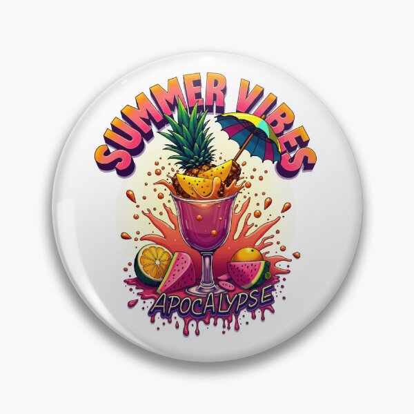 Item preview, "Exploding Cocktail Apocalypse Summer Vibes" designed and sold by GreenDreamArt.