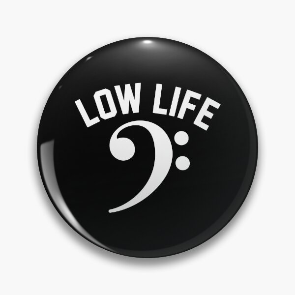Item preview, Low Life Bass Clef Shirt for Deep Singers designed and sold by w1ckerman.