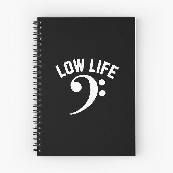 Item preview, Low Life Bass Clef Shirt for Deep Singers designed and sold by w1ckerman.