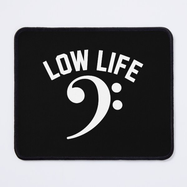 Item preview, Low Life Bass Clef Shirt for Deep Singers designed and sold by w1ckerman.