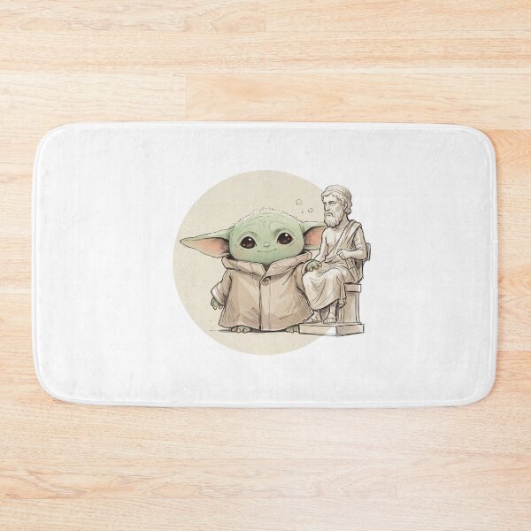 Item preview, BABY YODA WITH GREEK STATUE designed and sold by LIS AND MELIVERSO.