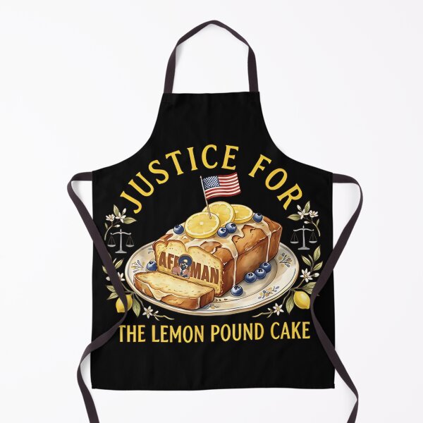 Item preview, Justice For The Lemon Pound Cake Funny Retro Food Meme Design designed and sold by Daisy Grimes.