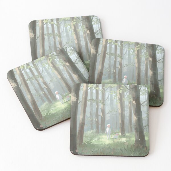 Item preview, Quiet Forest Scene with Child and Dog designed and sold by TinyWarmThing.