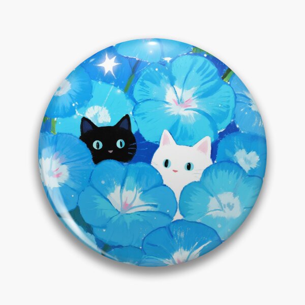 Item preview, Black cat and white cat designed and sold by xianxiu-ling.