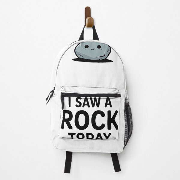 Item preview, I saw a rock today – absurd minimalist funny designed and sold by EpicLuck.