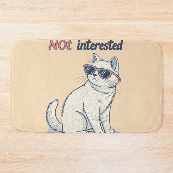 Item preview, Not Interested Cat – Pass designed and sold by Artiviose.