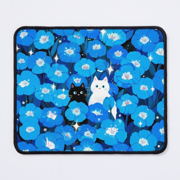 Item preview, Black cat and white cat designed and sold by xianxiu-ling.