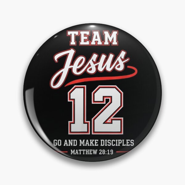 Item preview, Team Jesus 12 Go Make Disciples Christian Faith Matthew 28:19 Design designed and sold by Taniyah Gomes.